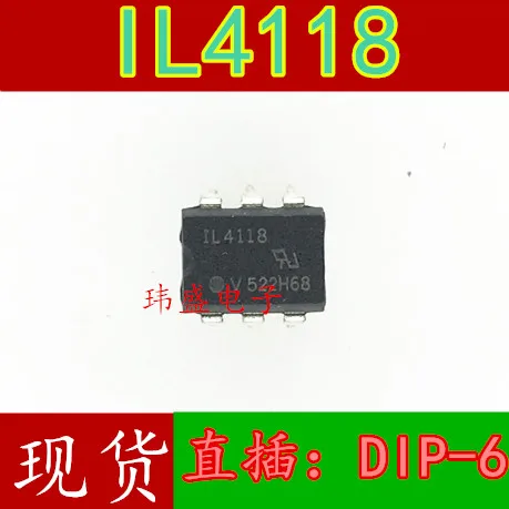 

10pcs IL4118 IL4118-X017 DIP-6 IL4118
