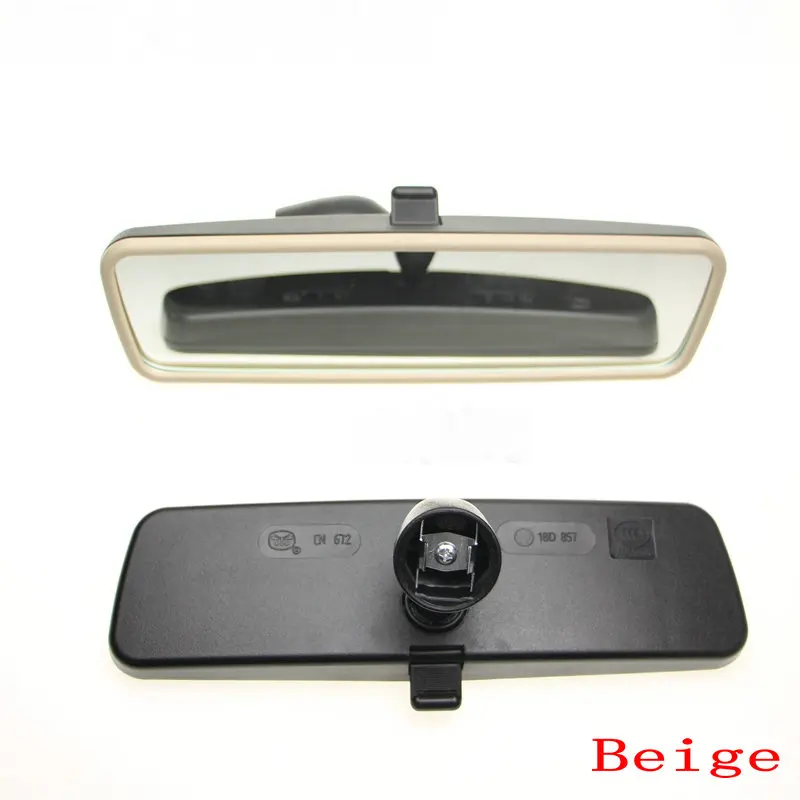 

For Passat B5 Bora Octavia Fabia Polo Inside rearview mirror base Beige