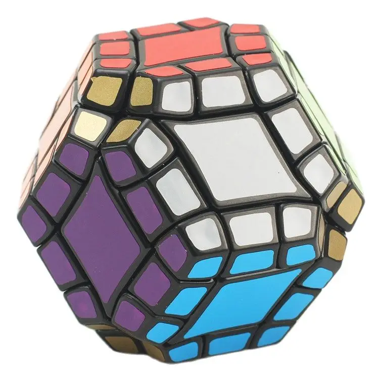 Original Lanlan Dodecahedron Magic Cube With 12 Axis Faces Black 3D Puzzle Educational Special Toys For Children Games | Игрушки и хобби