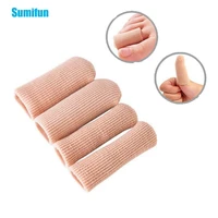 1pcs silicone stretched cuttable tube moisturizing protector toe protectors for toe bunion corn callus feet pain relief support