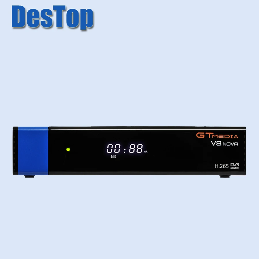 Gtmedia V8 NOVA Blue поддержка H.265 better freesat super V9 set top boxDVB S2 спутниковый ресивер Builtin