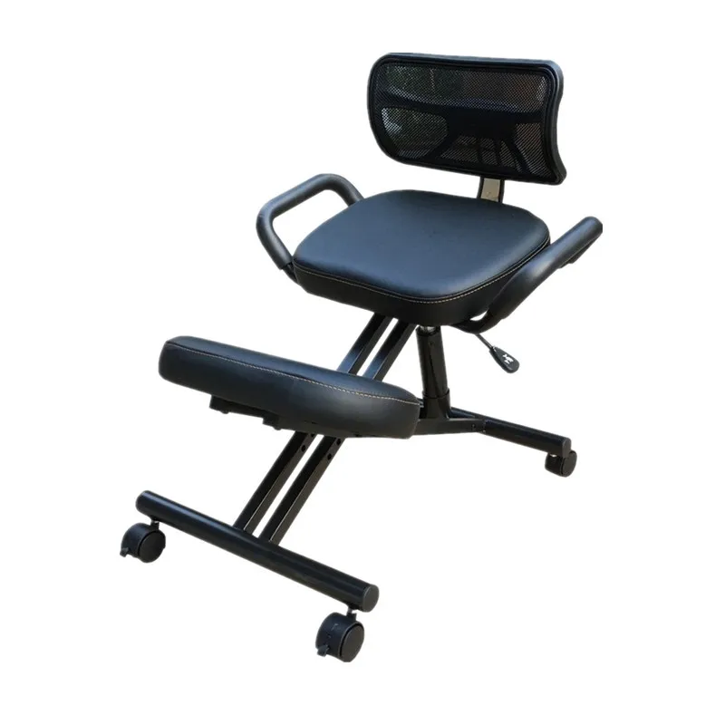 

Эргономичный дизайнерский коленный стул с спинкой и ручкой офисный стул на колени эргономичный офисный стул WF