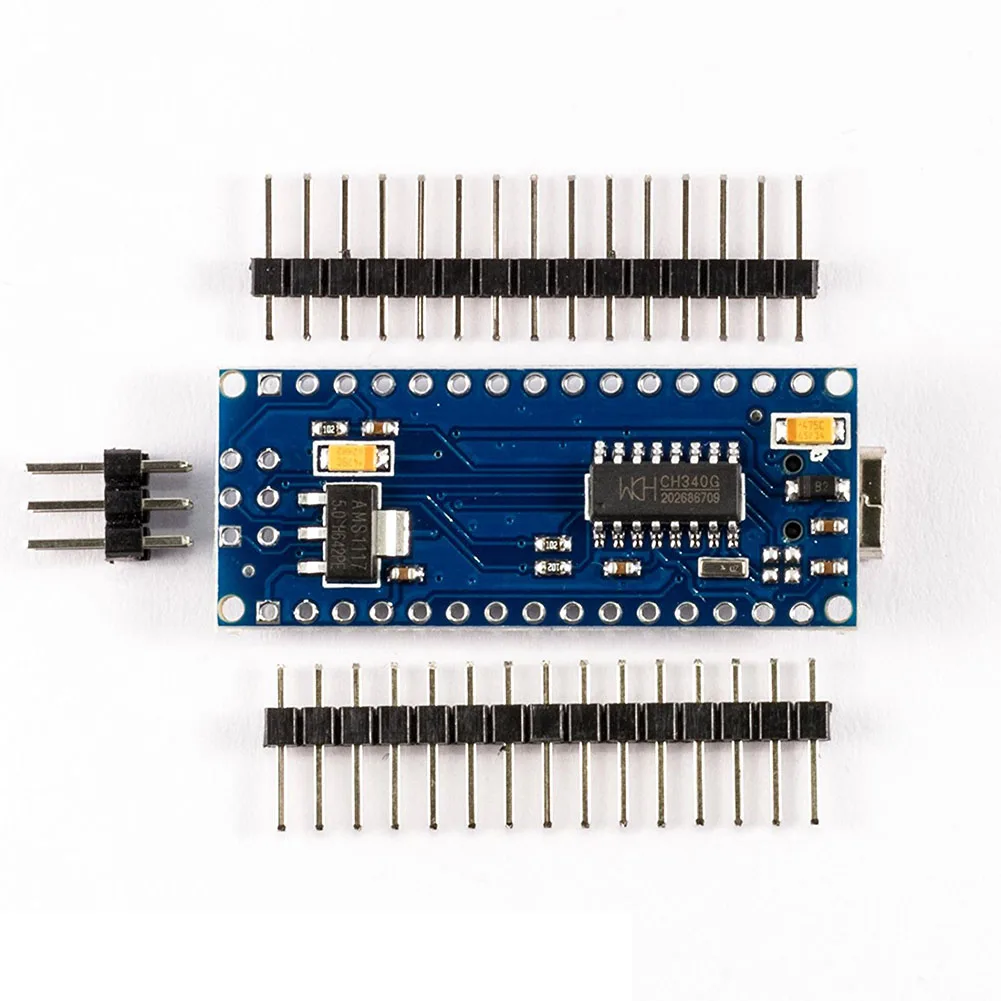 Плата головного устройства Nano V3 Atmega328/ch340g Совместимость с Arduino V3.0 электронный