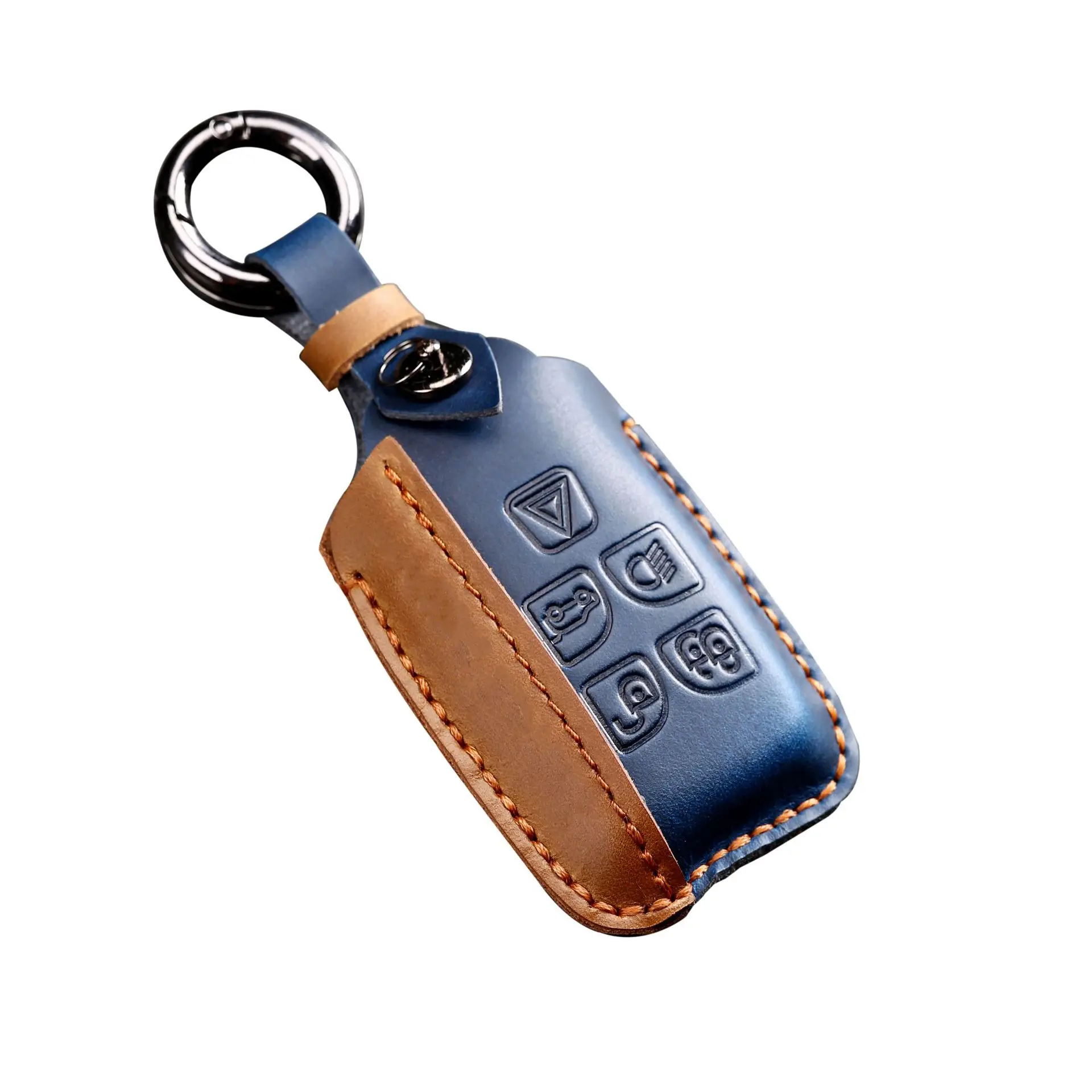 

Leather Car key remote fob cover case For Land Rover Range Rover Sport Evoque Freelander 2 For Jaguar XF XJ XJL XE C-X16