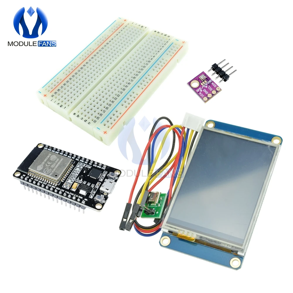 CP2102 двухъядерный Nextion NX2432T024 320x240 сенсорный экран TFT ЖК дисплей BME280 датчик