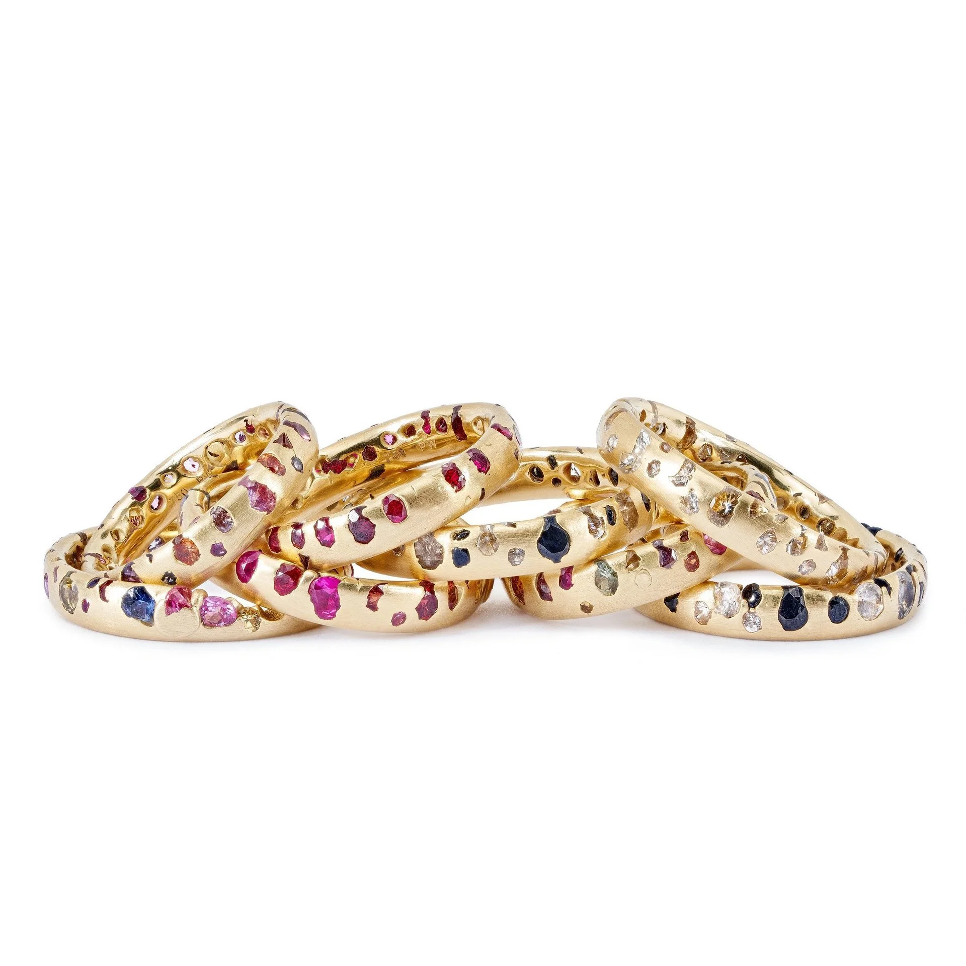 

Creative Golden Inlaid Colorful Crystal Zircon Quartz Boho Rings for Women Fashion Exquisite Wedding Party Cocktail RingJewelry