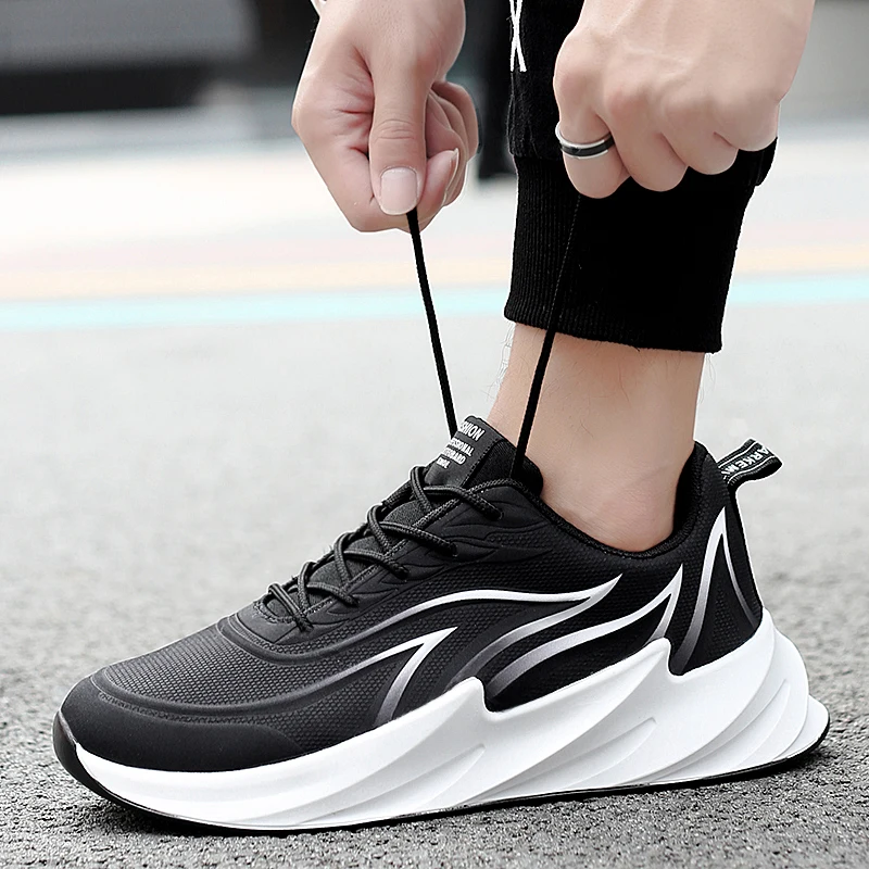 

Casual Shoes Man White Sport Shoes Men Casual For Sports Sneakers Male Causal Comfortable Breathable Black Fashion Sneaker 2020