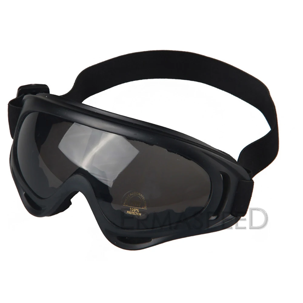 Очки для мотокросса Кафе Racer Dirt Bike UV400 Защитные очки в стиле стимпанк байкерские модные мотоциклетные очки на шлем