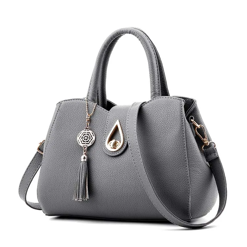 

Women's Leather Shoulder Bag Crossbody Bags Female Fashion Totes Handbag All-match Top-handle Bag Purse Torebka Damska