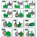 1 пара (2 шт.) гидравлические дисковые керамические тормозные колодки для горного велосипеда SHIMANO SRAM AVID HAYES Magura высококачественные запчасти для велосипеда