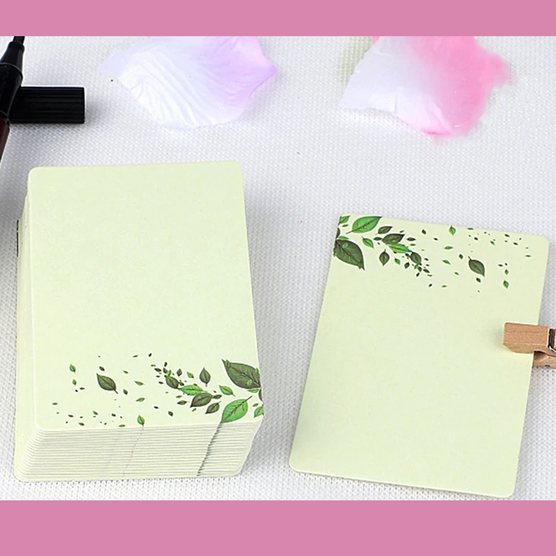 Винтажные пустые карты Diy многофункциональные для записей подарочные открытки