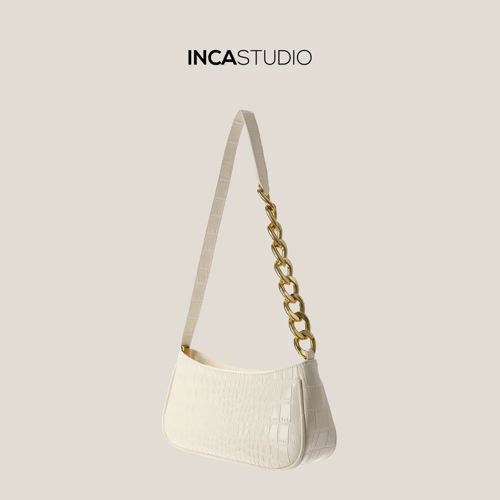 

Mini Retro Shoulder Bag Vintage Hobos Bag for Women PU Luxury Female Baguette Bag Subaxillary Woman Bags DD60XY