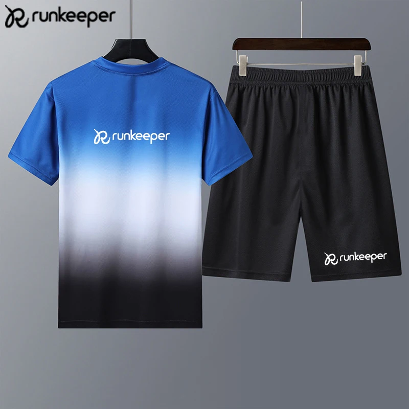 

Men's Tracksuit Quick-Drying Leisure Sport Suit Sportswear Breathable Outdoor Morning Running Exercise Jogging Suit Men's Suit