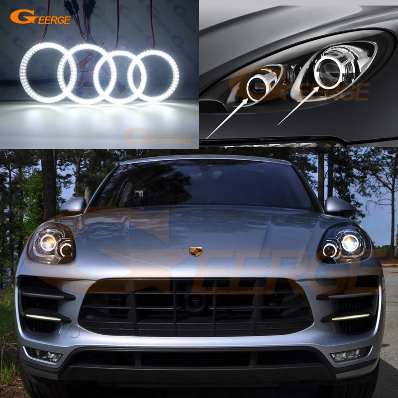 Для Porsche Macan 95B 2014 2015 2016 ксеноновый головной светильник ультра яркий SMD