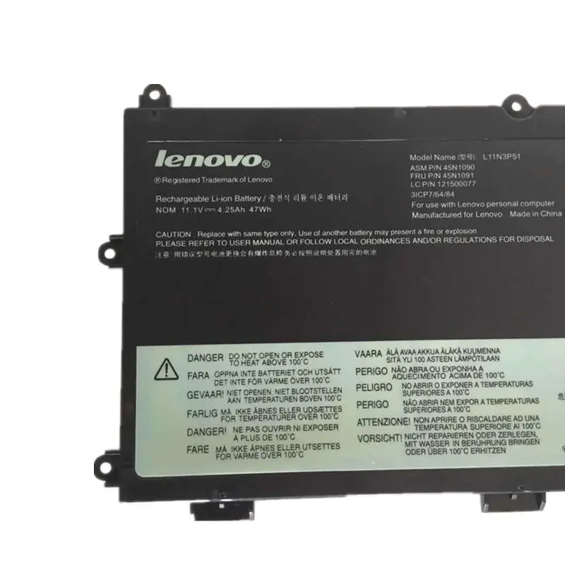 New Original Laptop replacement Li-ion Battery for Lenovo V490U V490UA T430U V590U 45N1089 11.1v 47wh | Компьютеры и офис