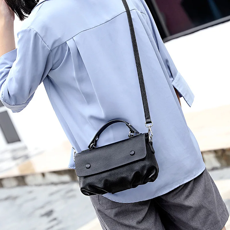 

Genuine Leather Crossbody Bags for Women Luxury Handbag Fashion Lady Shoulder Bag Tote Shopping Purse Female sac a main