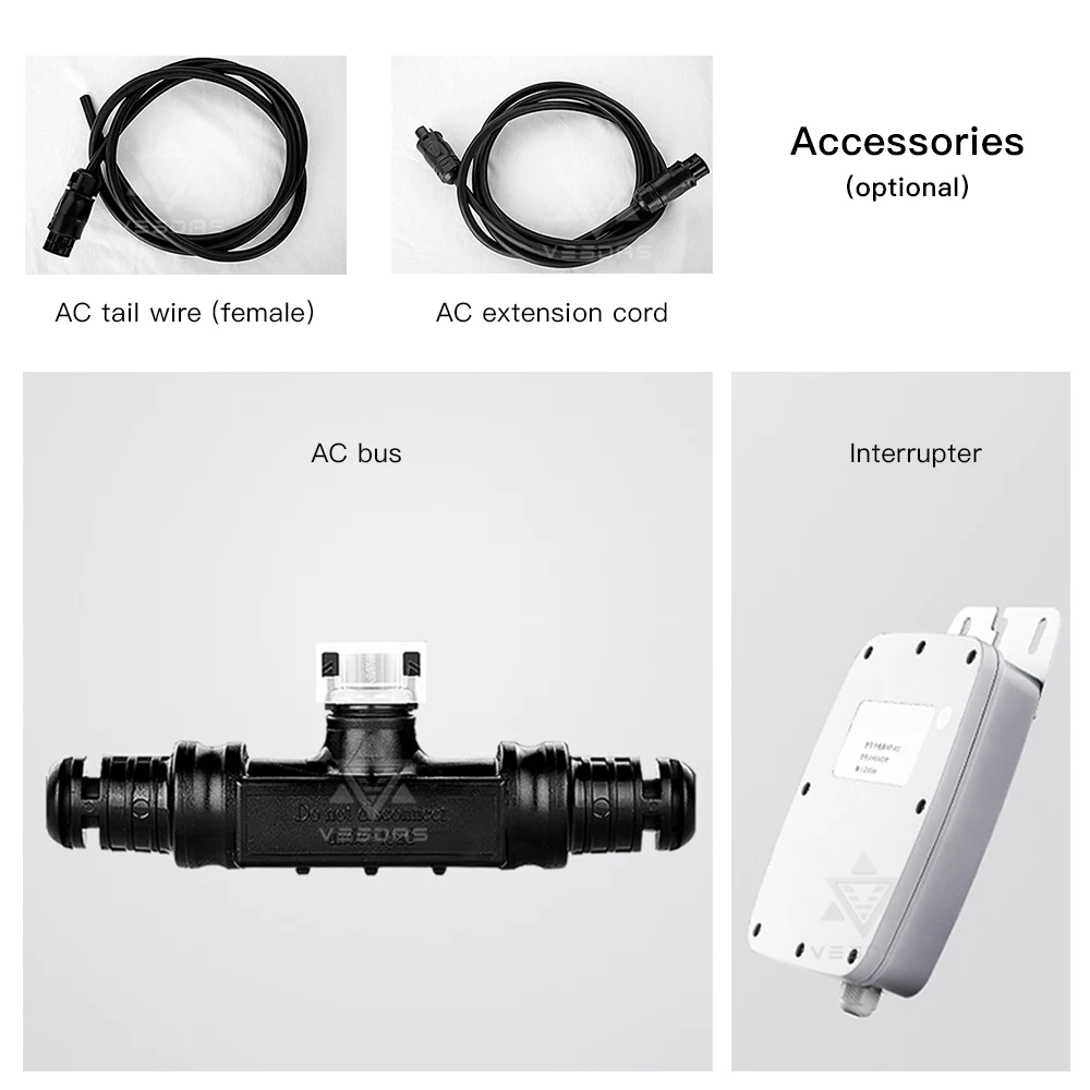 1500 Вт микро инвертор для солнечной батареи с двойным MPPT на сетке 16 60 В постоянного