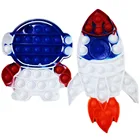 24 смшт., пузырьки, игрушки для снятия стресса, милые радужные игрушки, детские игрушки