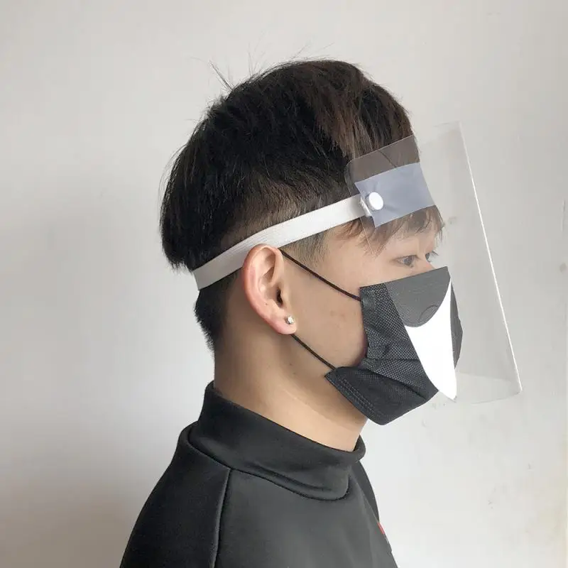 Новая прозрачная маска для приготовления пищи защита от брызг масла дыма ультра