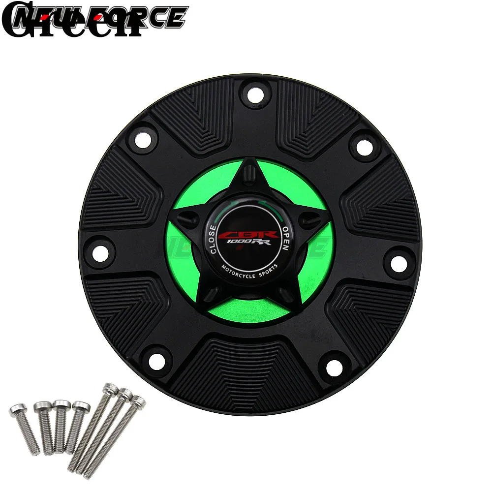 

For HONDA CBR1000RR CBR1000 RR CBR 1000 RR 2008-2016 CNC Motorcycle Accessories Billet Fuel Tank Cover Gas Cap Petrol Covers