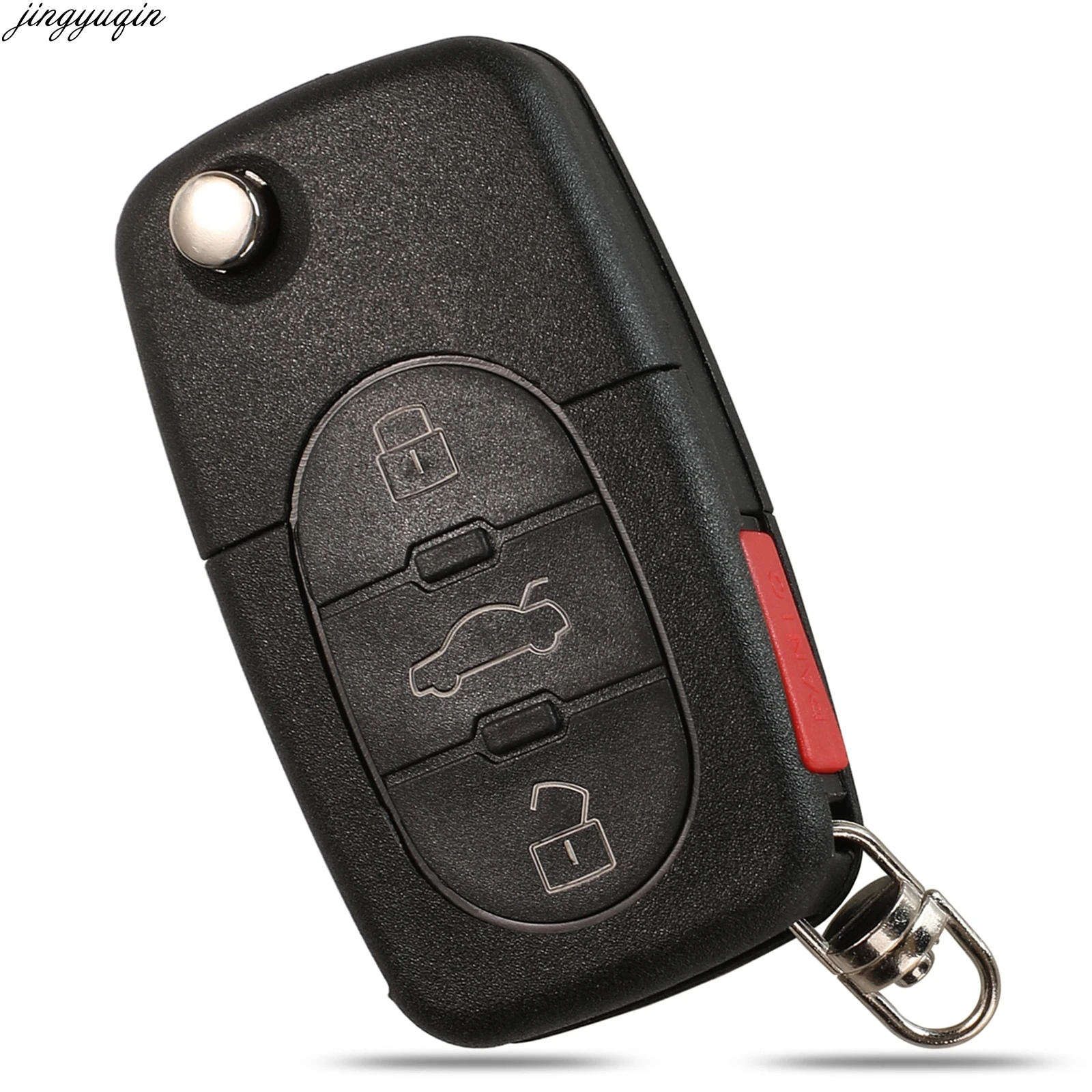 Jingyuqin чехол для дистанционного ключа от машины в виде ракушки Volkswagen Vw Jetta Golf Passat