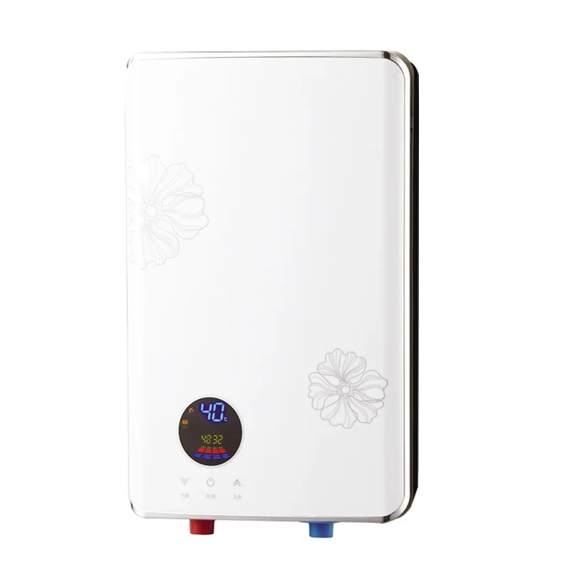 Safety Instantaneous Microcomputer Electric Water Heater Integrated Instant Thermal Inverter Thermostat Intelligent Shower Home