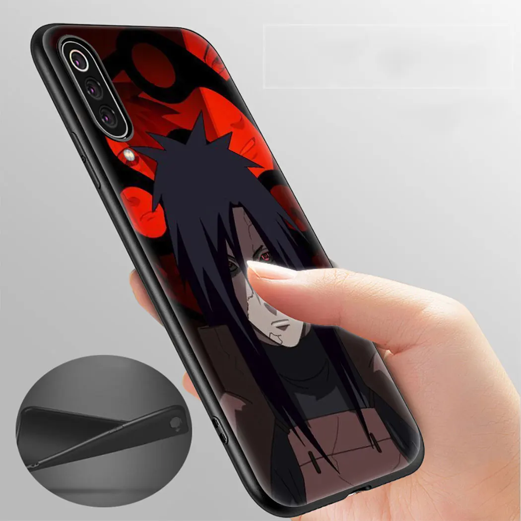 Рисунок героя аниме Наруто мужские мягкие чехлы для телефонов с случай Redmi