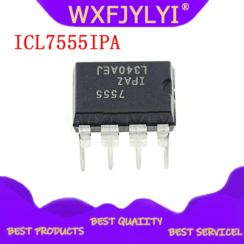 10 шт./лот ICL7555IPA ICL7555 7555 DIP 8 новые оригинальные гарантии качества|Интегральные