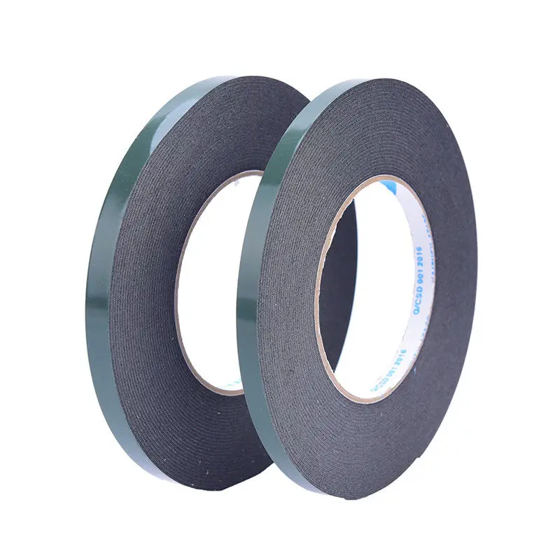 Прочная водонепроницаемая двусторонняя клейкая лента пена черная для элементы