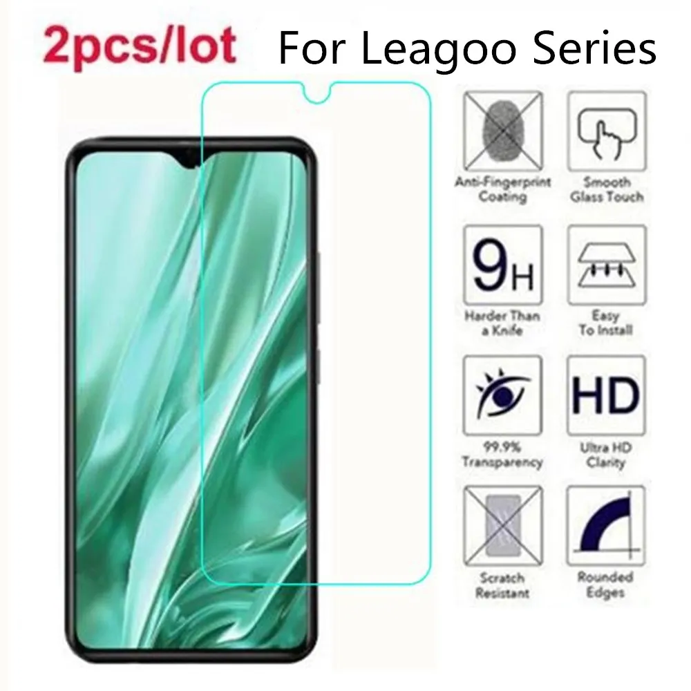 Закаленное стекло для Leagoo XRover C 2.5D Премиум Защитная пленка S11 M10 M11 T8s T8 S9 S10 Power 2 M9