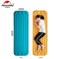 naturehike lightweight inflatable sleeping pad portable air mattress waterproof egg through design for outdoor camping hiking