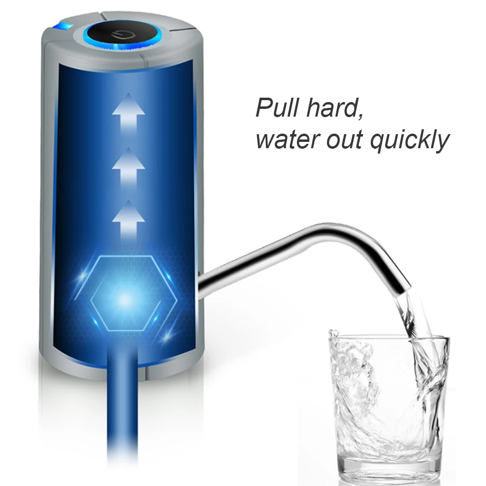 Бытовой автоматический Электрический водяной насос Кнопка диспенсер галлон