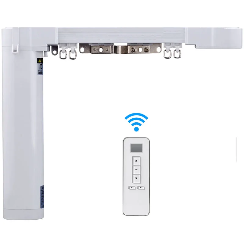 Электрический карниз для штор мотор открытия и закрытия совместим с Google Home Alexa