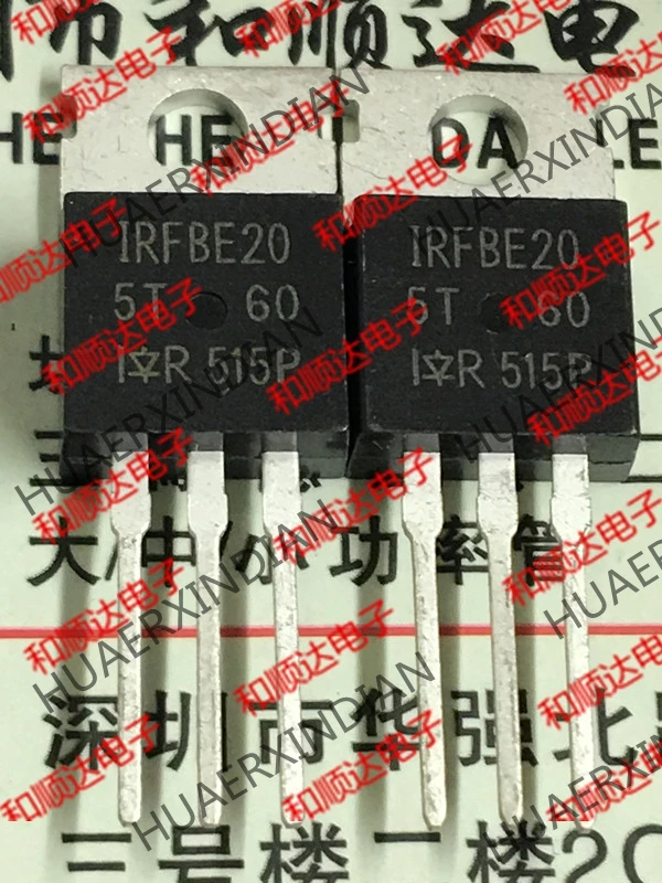 10 шт./лот Новый и оригинальный IRFBE20 TO-220 |
