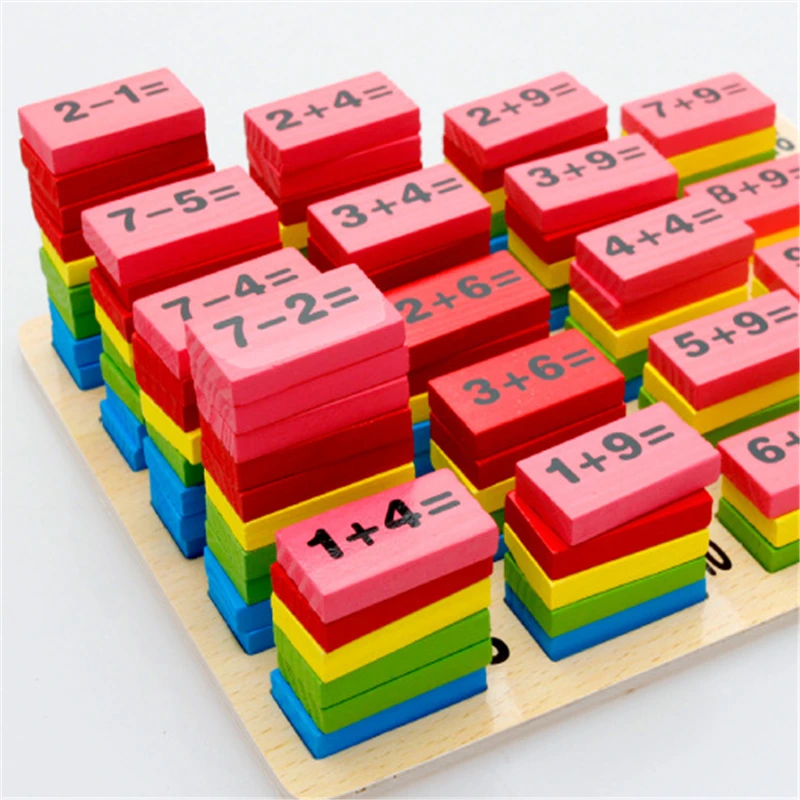 Новые математические игрушки для детей Монтессори деревянные цифровые