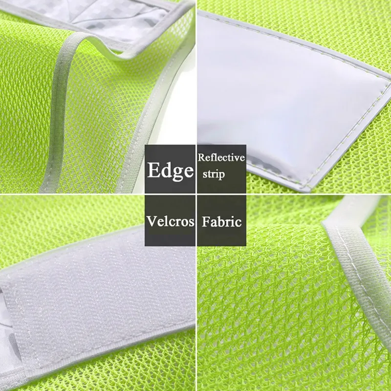 Светоотражающий жилет высокая видимость Защитное снаряжение Открытый протектор