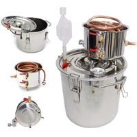 8gal 35l efficient distiller alambic moonshine alcohol still stainless copper diy home brew water wine essential oil brewing kit