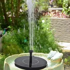 Солнечный фонтан, фонтан на солнечной батарее, насос, садовый бассейн, солнечная панель, фонтан, плавающий фонтан, птичья Ванна