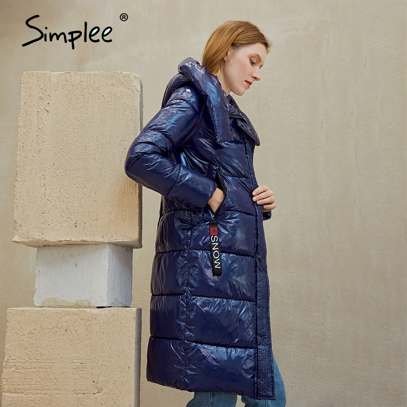 Куртка женская зимняя ветрозащитная с карманами и капюшоном | Женская одежда