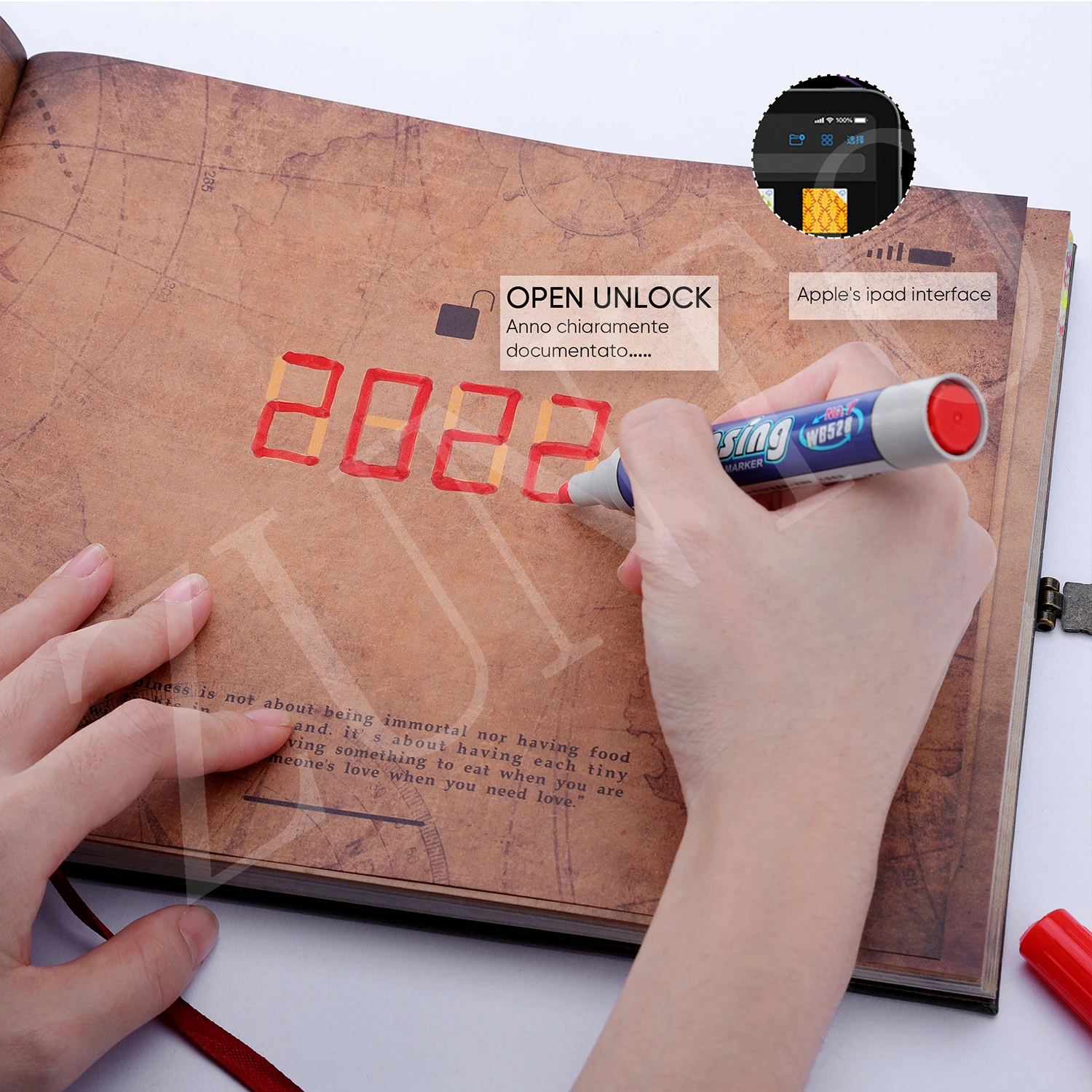 Фотоальбом сделай сам 4 цвета 180 страниц для путешествий офиса школы бизнеса | Дом