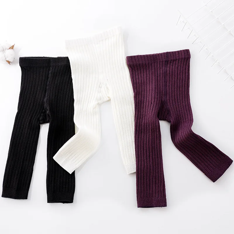 Весна-лето 2020 новые носки для девочек детские леггинсы в Вертикальную Полоску с