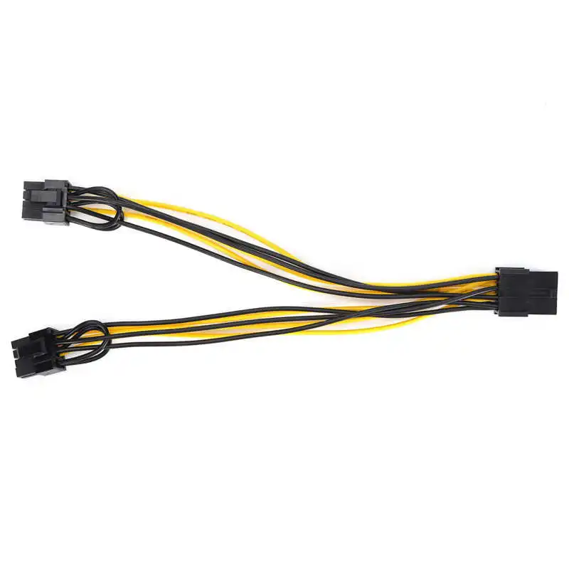 10 пакетов PCIE кабель 8 Pin PCI-E до 2xPCI-E (6 + 2 Pin) PCI Express графическая карта разъем