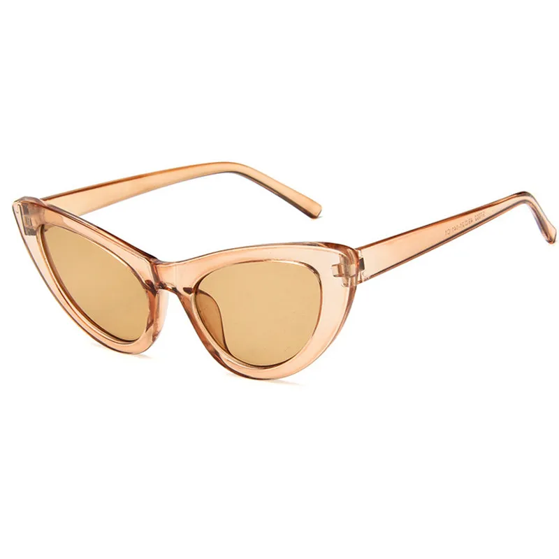 Кошачий глаз солнцезащитные очки женские 2019 новые модные треугольные маленькие