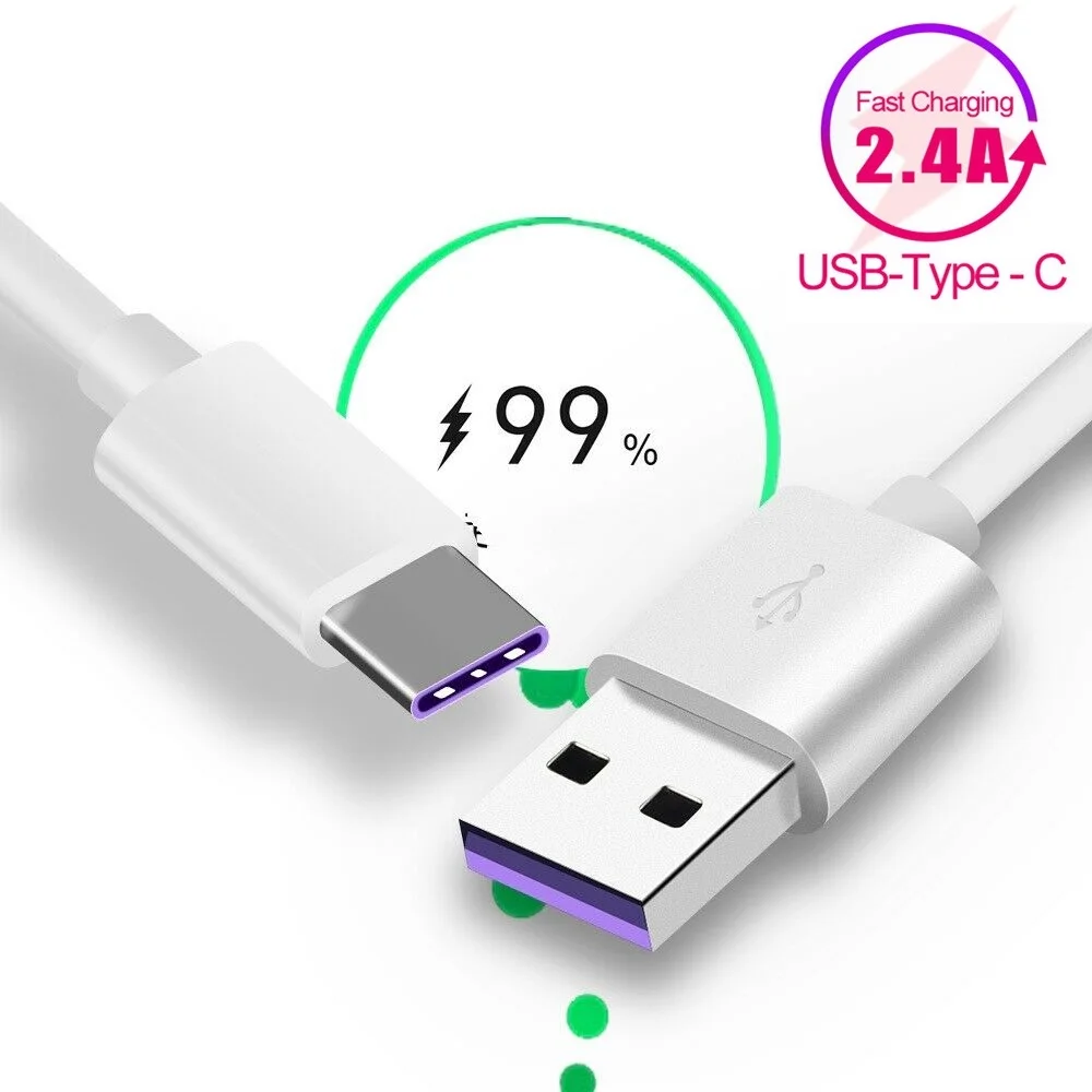 Зарядный кабель USB Type-C для Samsung S8 S9 Note 8 Xiaomi Mi 9 | Мобильные телефоны и аксессуары