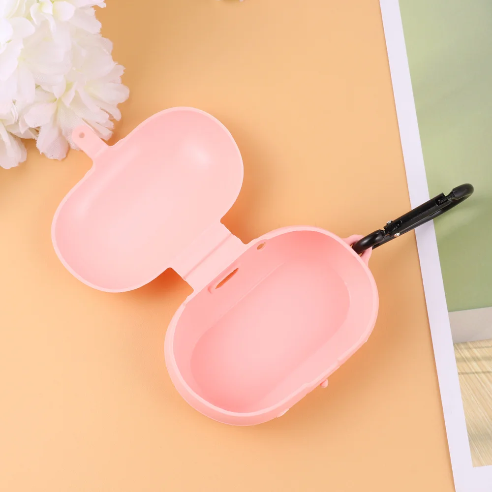 

Silicone Dust Proof Shockfroof for Wireless Earphone Headset Protective Case Cover Sleeve Wrap Earphones Pouch (White)