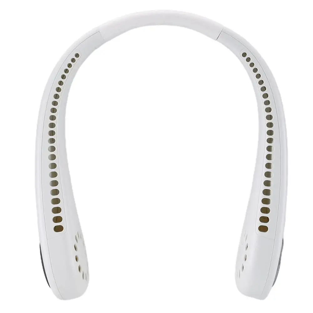 

Летние вентиляторы с шейным ободом и зарядкой от USB, свободные руки, мощный ветер, ленивый уличный спортивный вентилятор