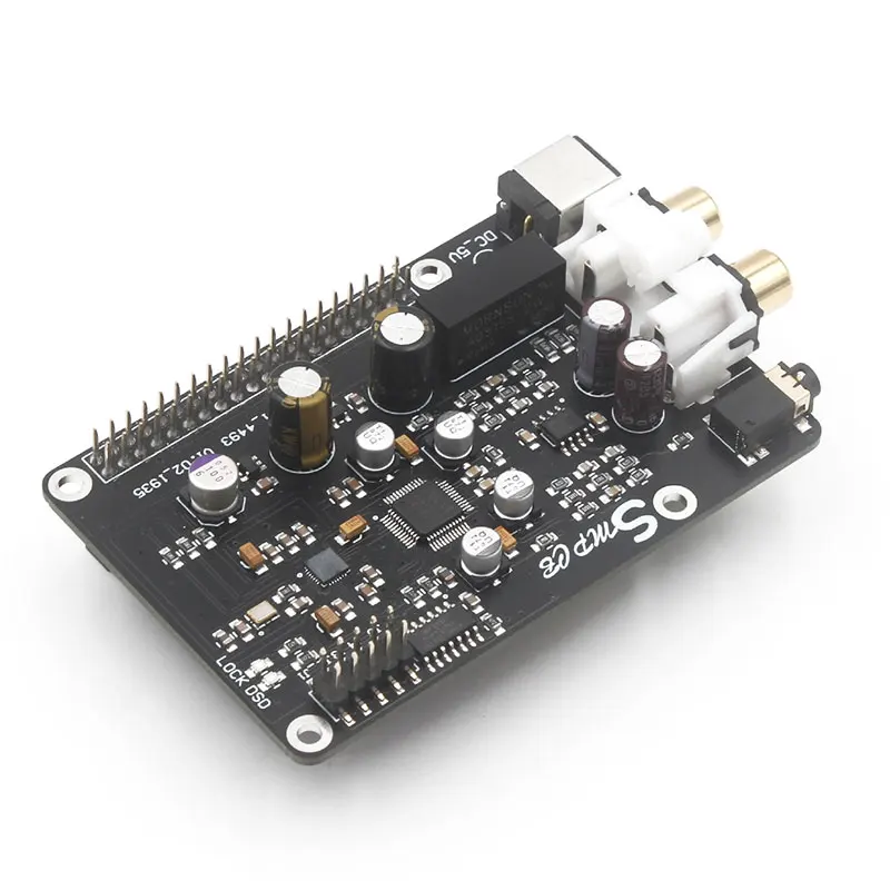Цифровой сетевой трансляционный плеер R93 AK4493 Raspberry Pi DAC подключенный к I2S 384K DSD 128