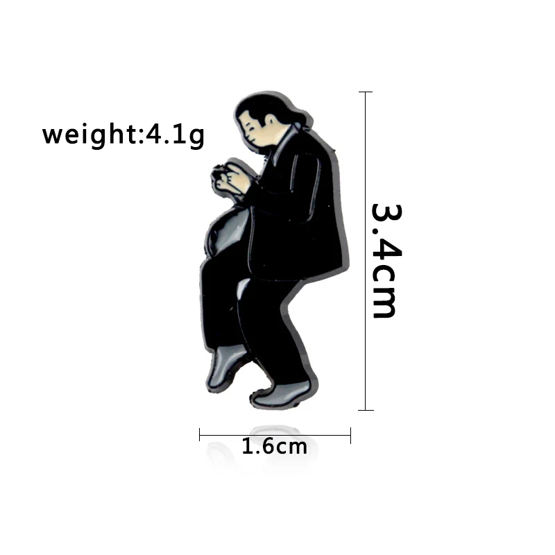 Эмалированные булавки в комплекте фигура танца броши для рубашки воротник и