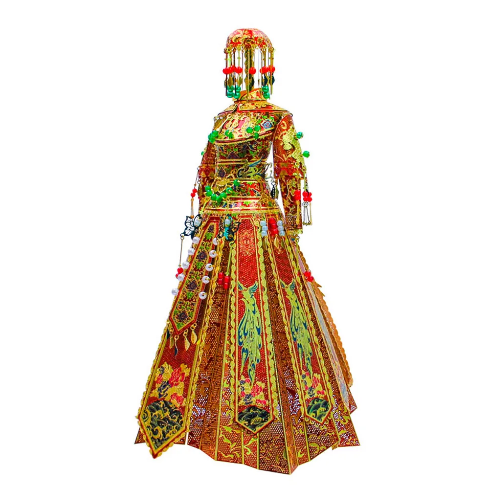 Металлический 3D-пазл Microworld модель рыцаря для свадебного платья набор сборки