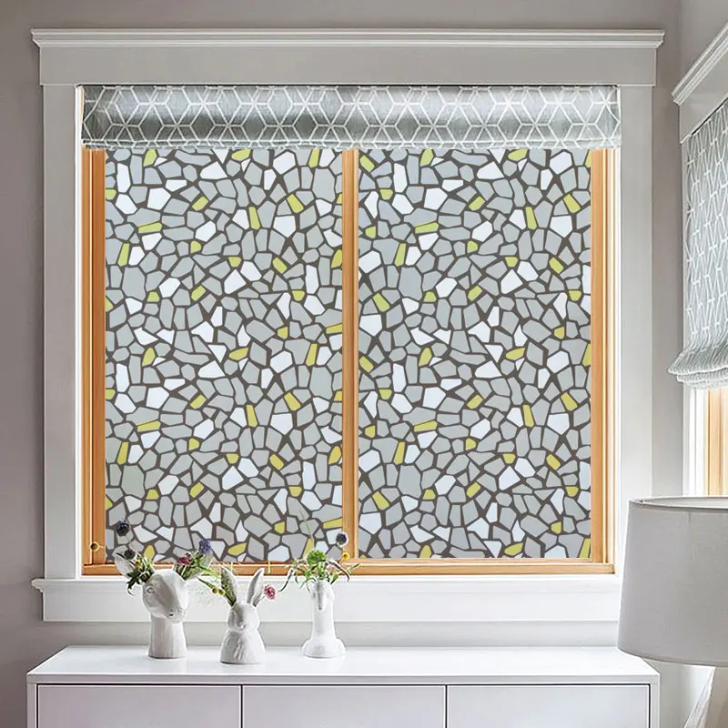 Оконная декоративная пленка для стекла водонепроницаемый Самоклеящийся винил